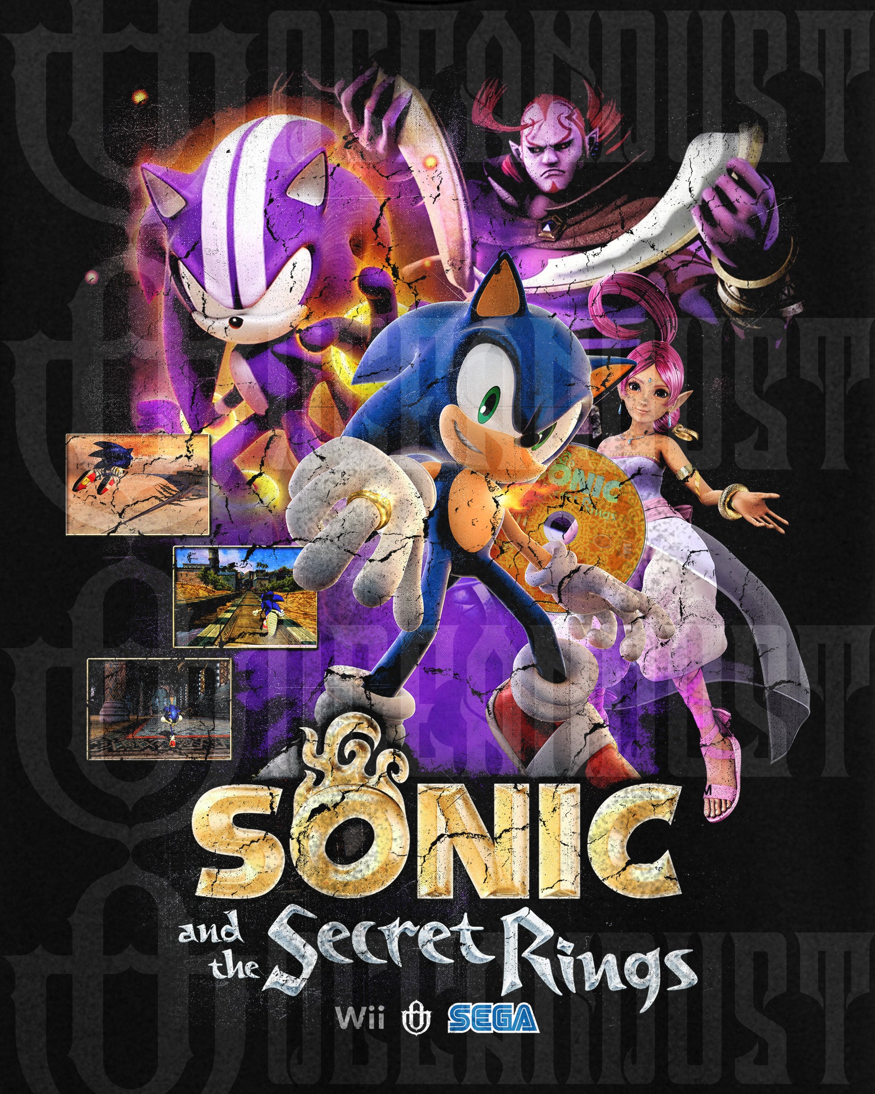 Video Games 'Sonic and the Secret Rings' T-Shirt
